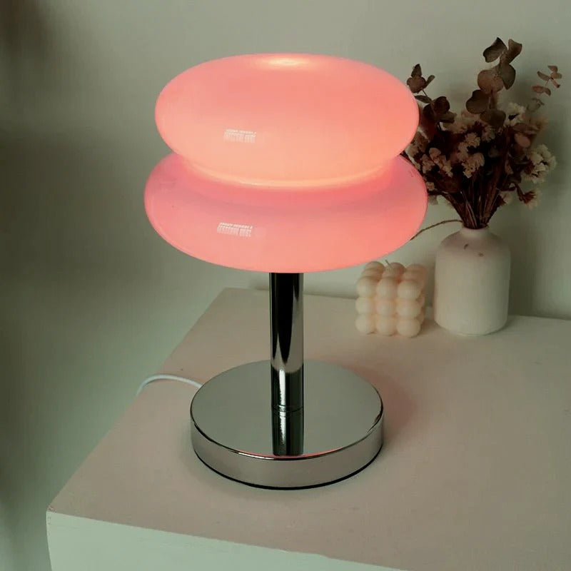 RETRO TABLE LAMP - Lümina White