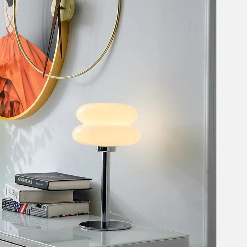 RETRO TABLE LAMP - Lümina White