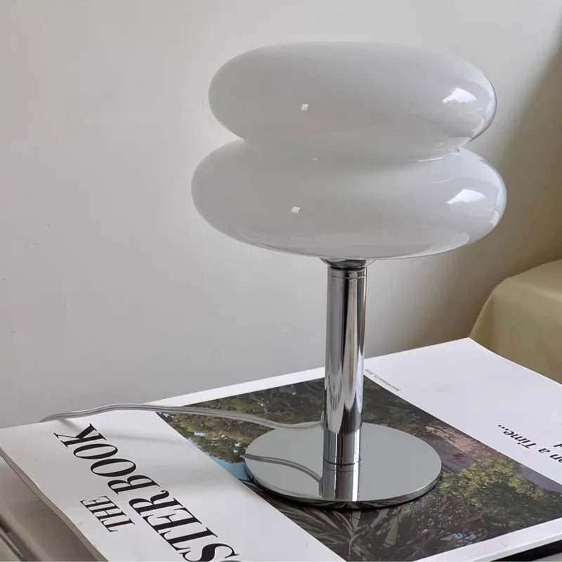 RETRO TABLE LAMP - Lümina White